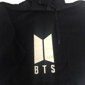 Bts hotsell logo hoodie