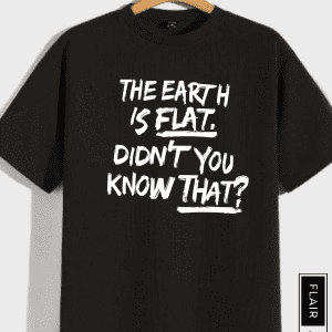 Yoongi Said the Earth is Flat T-shirt