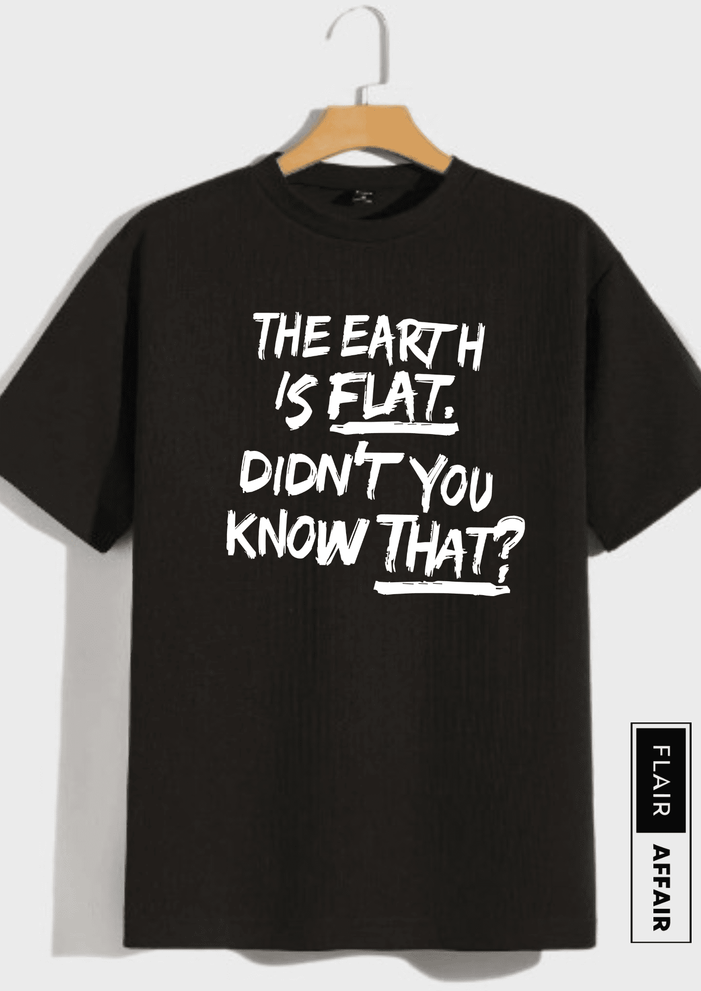 Yoongi Said the Earth is Flat T-shirt