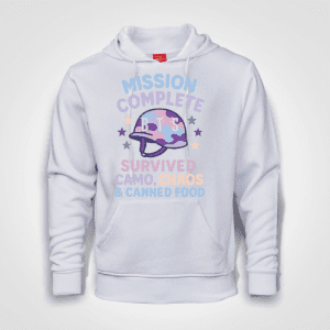 MISSION COMPLETE – Funny Army Return Hoodie
