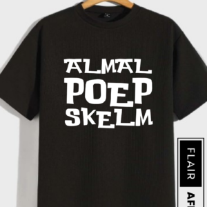 Almal Poep Skelm Funny Afrikaans T-Shirt 💨😂