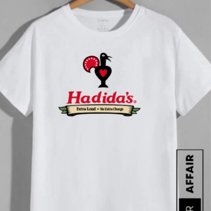 Hadida's Extra Loud No Extra Charge Funny South African T-Shirt.