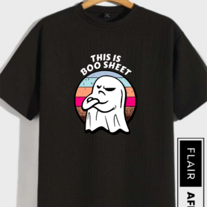 This Is Boo Sheet Funny Ghost T-Shirt with retro ghost design.