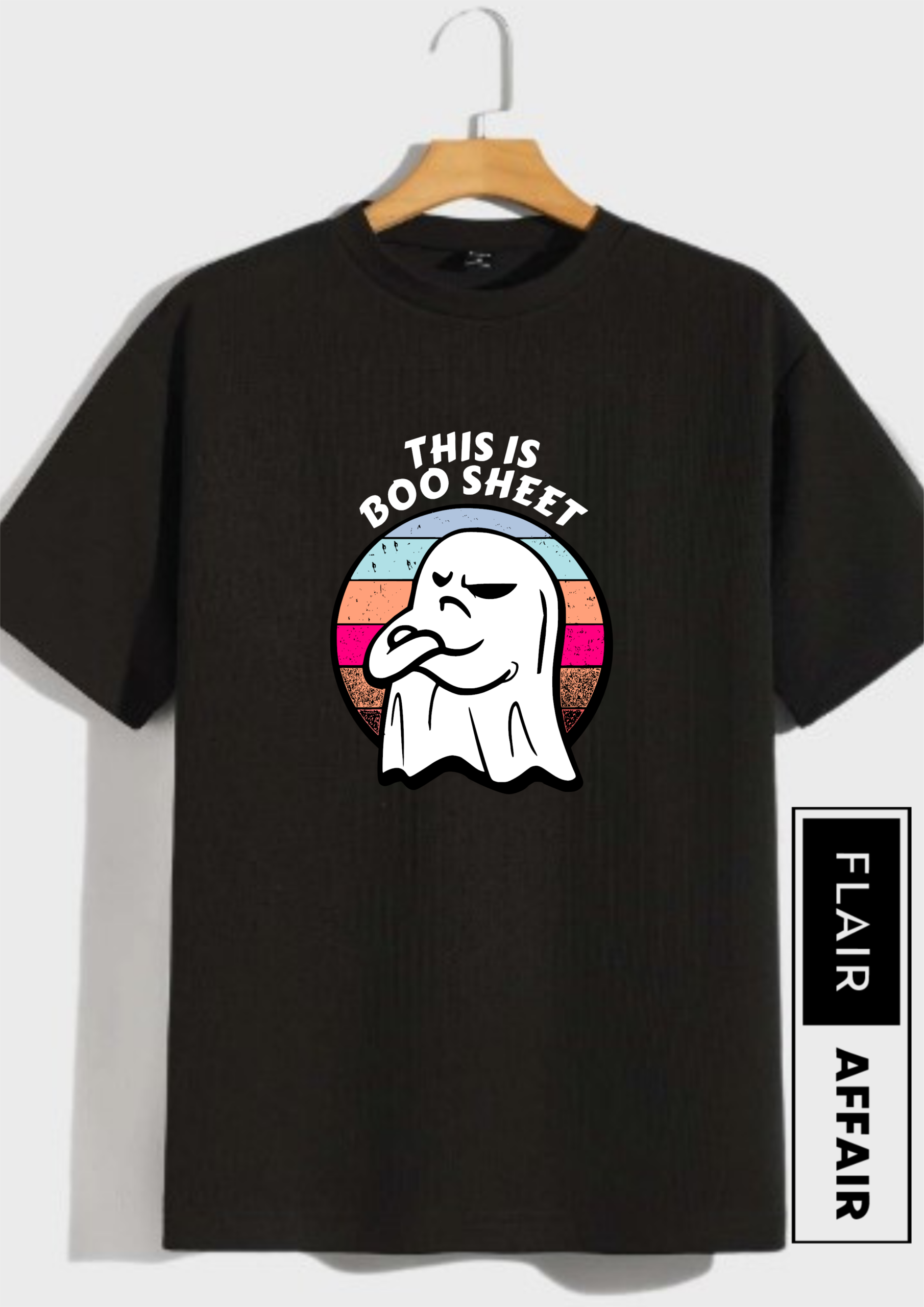 This Is Boo Sheet Funny Ghost T-Shirt with retro ghost design.