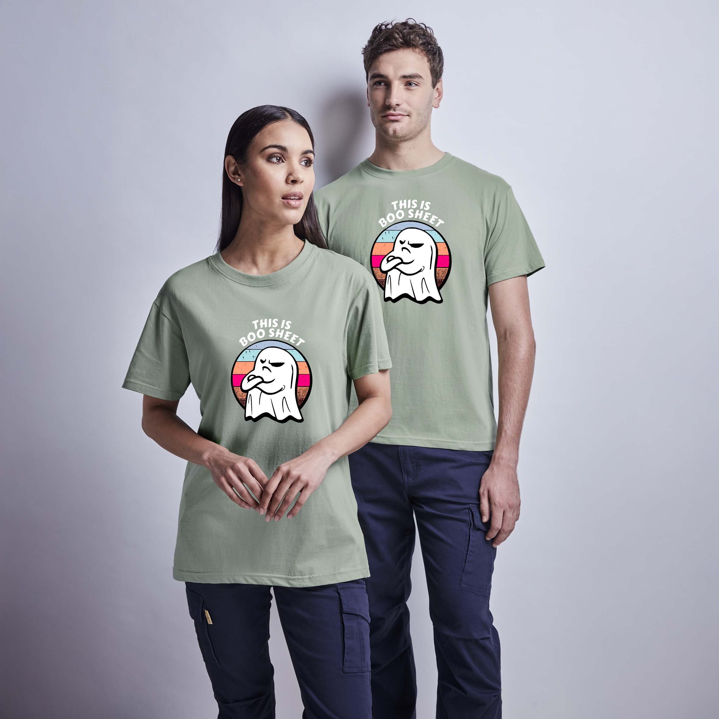 This Is Boo Sheet Funny Ghost T-Shirt - Image 3